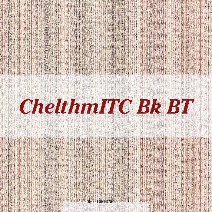 ChelthmITC Bk BT example